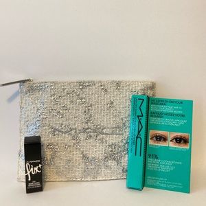 MAC Lash Dry Shampoo Mascara Refresher Refreshing Black FULL SIZE + Spray/ Bag